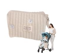 Hugsweet Bolsa De Viaje para Cochecito - Bolsa De Cochecito para Avión | Organizador Científico con Cremallera Práctico para Pañales, Biberones, Toallitas, Teléfono Y Accesorios Limpieza