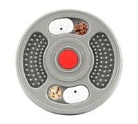 Hugsweet Comedero Lento para Perros,Rompecabezas de alimentación para Perros, Alfombrilla para lamer interactiva de alimentación Lenta 2 en 1, Juguetes mentales del Rompecabezas de la invitación del