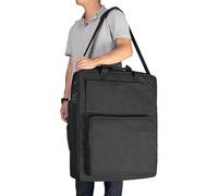 Hugsweet Estuche de Transporte para Panel Solar, de Panel Solar - Almacenamiento de Panel Solar de Doble,Organizador Acolchado Impermeable con Bolsillos múltiples y Correa para el Hombro para Acampar