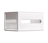 Hugsweet Organizador De Pared Para Baño - Contenedor Autoadhesivo De Dos Modos - Porta Discos De Algodón Y Bastoncillos - Estante Para Maquillaje Joyería