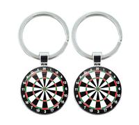 Hugwish llavero dardos 2pcs, regalos de dardos para hombres, regalos para jugadores de dardos, regalo de dardos, regalos de dardos, decoración de dardos