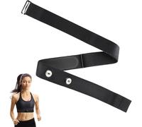 Hugwish pulsometro Banda Ajustable (75 cm a 105 cm) para Bluetooth Ant+ pulsometro Compatible con Garmin, Wahoo, Polar H10 H9, Coospo, Magene, Bryton, Livlov, Sensores de Distancia de 45 mm (2)