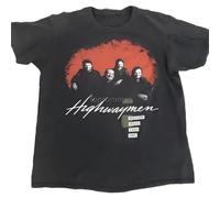 HUh555bhi Highwaymen 1990 Tour Shirt Willie Nelson Johnny Cash Waylon Jennings and Kris Kristofferson