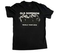 HUh555bhi Old-Dominion-Happy-Endings-2018-World-Tour-Bella-Canvas-T-shirt