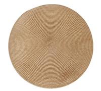 HUHJYUGE Juego de 2/4/6 Manteles Individuales Redondos, Resistentes al Aceite y Protectores del Calor, Fáciles de Limpiar Color Sólido para Uso Diario, Cocina, Mesa (K 6 Pieces)