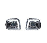 HUHNGNBZPM Luz Trasera para Suzuki Jimny Faros Delanteros 2007-2015 Faro Delantero Estilo de Coche Conjunto señal DRL Par automático Luces Delanteras Pilotos Traseros