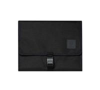 Huhu Cartera cambiadora de bebé, compacta, portátil, cambiador de pañales para viajes, lavable y plegable (mediano (dle of The Night) negro)