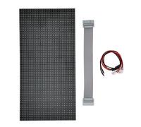 Huhudyy 1 Panel de Pantalla LED para Interiores P5, MóDulo de Pantalla LED de 64 X 32 PíXeles, 320 X 160 Mm, Panel de Pantalla LED una Color RGB de 16 Escaneos