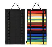 HUHYNN Belt Display Pantalla de cinturón de Karate, Niños, Negro