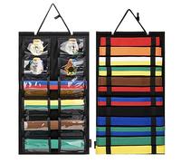 HUHYNN Belt Display Pantalla de cinturón de Karate, Niños, Negro-Actualización