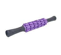 HUI JIN Rodillo de masaje muscular deportivo - Rodillo de masaje de tejido profundo para puntos de activación, calambres de piernas, quads pantorrilla, morado