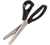 Hui Tong Tijeras Zig Zag Fuerte y Afilado Tijeras de Costura Dentadas,Dentadas y Festoneadas Total de 6 Modelos (Zig Zag 5mm)