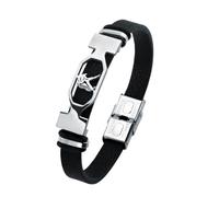 HUIANGLIYG Pulsera de Cuero con 12 constelaciones para Hombre, Hecha A Mano, de Cuero Negro Vintage, Brazalete con Signo Zodiacal y Cierre, Joyería Astrológica Personalizada, Regalo para Papá, Es