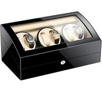 HUIBBGO Caja de Madera para Relojes automáticos, 6 + 7 Compartimentos, para Hombre y Mujer, joyero/Caja para Reloj, Expositor y Almacenamiento.