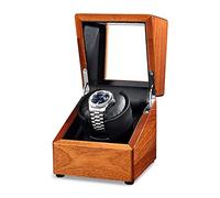 HUIBBGO Caja expositora para Relojes, Estuche de Madera para enrollar Relojes, Organizador de Almacenamiento, Caja expositora, Soporte para Motor agitador, Estuche para enrollar Relojes au