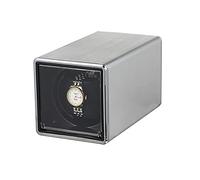 HUIBBGO Enrollador automático Individual para 1 Reloj, Caja de Almacenamiento mecánica de Metal con Motor silencioso y Duradero, Alimentado por CC y USB, para Relojes Modernos de Mujer y h