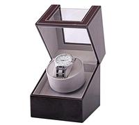 HUIBBGO Enrolladores de Relojes automáticos giratorios, Estuche de Almacenamiento para Relojes, Estuche de Cuero para Guardar Relojes, Caja de exhibición.
