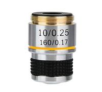 HUIBBGO Microscopio para observación biológica Accesorios para microscopio Lente Objetivo 185 Lente 10X