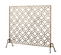 HUIBBGO Pantalla para Chimenea Pantalla para Chimenea Pantalla antichispas Hierro Forjado Retro Estilo Europeo Compartimento para Chimenea Pantalla contra Incendios Accesorios pa