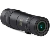 HUIBBGO Telescopio Binoculares Portátiles 8-40x40 Telescopio Monocular, Zoom de Alta Potencia Monocular Compacto con Lente Prisma BAK4 Monocular con Adaptador para Smartphone y Trípode par