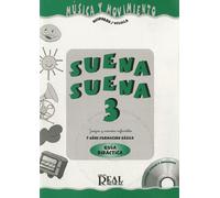 HUIDOBRO y VELILLA - Suena Suena 7 Años (Profesor) Vol.3 (Fichas y CD) (Musica y Movimiento)