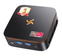 Huidun 2026 H50 Mini PC, AMD Ryzen & Radeon Vega 6, 16GB DDR4 512GB SSD, Win 11 Pro, Doble 4K@60Hz HDMI+DP, WiFi5/BT 4.2, Mini Ordenador de Sobremesa para Oficina y Teletrabajo, 3 años de garantía