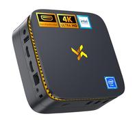 Huidun H30 Mini PC Twin Lake N150 (Supera al N97, hasta 3.6 GHz) 16GB RAM 512GB M.2 SSD Micro PC W-11 Pro, Doble Pantalla 4K @60Hz Mini Ordenador para Oficina y Negocios, Multitarea eficiente