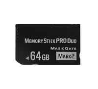 HUIERHUI Memory Stick Pro Duo Mark2 - Memoria de alta velocidad de 64 GB para tarjetas de memoria PSP y cámara