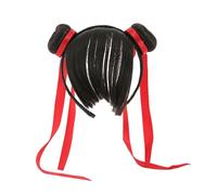 HUIFACAI Diadema ajustable Nezha para gatos, perro, festival, disfraz de mascota, aro para el pelo, divertido moño para el pelo, tocado para mascotas para fiesta de Halloween