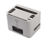 HUIFACAI - Estantería de enrutador WiFi de metal, estante de almacenamiento para sala de estar, televisión, hogar, recámara, organizador de acabado oculto