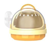 HUIFACAI Jaula de transporte para mascotas pequeñas con cubierta ventilable, caja de transporte de plástico para mascotas, jaula de viaje para animales pequeños