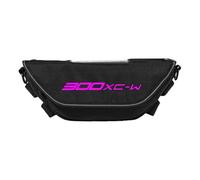 HUIGAR Bolso Manillar Bolsa Delantera para 300 XC-W 300xc-w Bolsa para Manillar De Motocicleta Impermeable Y Resistente Al Polvo Práctica(H)