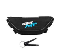 HUIGAR Bolso Manillar Bolsa Delantera para CFMOTO 450MT 450 MT Bolsa De Viaje Impermeable para Manillar De Motocicleta(A)