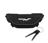 HUIGAR Bolso Manillar Bolsa Delantera para CFMOTO 700 MT 700MT Bolsa para Manillar De Motocicleta Impermeable Y Resistente Al Polvo(C)