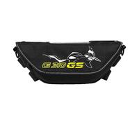 HUIGAR Bolso Manillar Bolsa Delantera para G310 GS G310gs Bolsa Impermeable para Manillar De Motocicleta A Prueba De Polvo(M)
