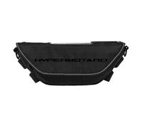 HUIGAR Bolso Manillar Bolsa Delantera para Hypermotard 698 Bolsa Impermeable Y Antipolvo para Manillar De Motocicleta(Negro)