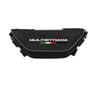 HUIGAR Bolso Manillar Bolsa Delantera para Multistrada 1200 Bolsa para Manillar De Motocicleta Impermeable Y Resistente Al Polvo(D)