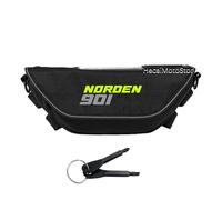 HUIGAR Bolso Manillar Bolsa Delantera para Norden 901 Bolsa Impermeable para Manillar De Motocicleta(J)