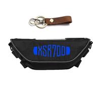 HUIGAR Bolso Manillar Bolsa Delantera para Yamaha XSR 700 XSR700 Bolsas De Herramientas De Viaje para El Manillar De La Motocicleta(B)