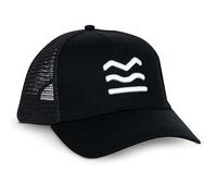 HUIIKE Gorra Trucker Hombre y Mujer, Negra Gorras de Hombre Verano Transpirable con Rejilla | Trucker Cap Talla Unica Ajustable | Bone Homem Beisbol Cerrada por Detrás | Baseball Cap Deporte Playa