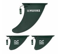HUIIKE Quilla Paddle Surf Pack de 3 Desmontables Aleta Paddle Surf con Cierre de Seguridad Aleta Tabla Padel Sup Board Inflable | Accesorios para Tabla Sup Hinchable | Killa Stand Up Board Fin