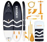 HUIIKE Tabla Paddle Surf Hinchable con Accesorios Incluidos, Remo, Quillas, Inflador. Stand Up Paddle Board Gran Estabilidad y Resistencia. 305 x 84 x 15 cm, Soporta hasta 130 kg
