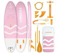 HUIIKE Tabla Paddle Surf Hinchable con Accesorios Incluidos, Remo, Quillas, Inflador. Stand Up Paddle Board Gran Estabilidad y Resistencia. 305 x 84 x 15 cm, Soporta hasta 130 kg
