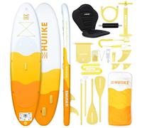 HUIIKE Tabla Paddle Surf Hinchable con Accesorios Incluidos, Remo, Quillas, Inflador. Stand Up Paddle Board Gran Estabilidad y Resistencia. 305 x 84 x 15 cm, Soporta hasta 130 kg