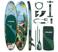 HUIIKE Tabla Paddle Surf Hinchable con Accesorios Incluidos, Remo, Quillas, Inflador. Stand Up Paddle Board Gran Estabilidad y Resistencia. 305 x 84 x 15 cm, Soporta hasta 130 kg