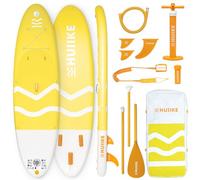 HUIIKE Tabla Paddle Surf Hinchable con Accesorios Incluidos, Remo, Quillas, Inflador. Stand Up Paddle Board Gran Estabilidad y Resistencia. 305 x 84 x 15 cm, Soporta hasta 130 kg