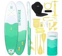 HUIIKE Tabla Paddle Surf Hinchable con Accesorios Incluidos, Remo, Quillas, Inflador. Stand Up Paddle Board Gran Estabilidad y Resistencia. 305 x 84 x 15 cm, Soporta hasta 130 kg