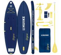 HUIIKE Tabla Paddle Surf Hinchable Touring con Accesorios Incluidos, Remo, Quilla, Leash, Inflador y Mochila. Stand Up Paddle Board Gran Estabilidad y Resistencia. Convertible en Kayak