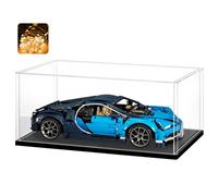 Huijintao Vitrinas para Colecciones, Vitrinas expositoras, Vitrina Metacrilato, Caja metacrilato Transparente Expositor, Vitrina Expositora para Colecciones, Miniaturas, Figuritas (55x25x25 cm)