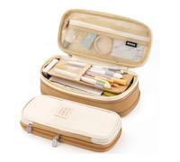 HUIJIQX Estuches para lápices, gran capacidad, para niñas, oficina, estudiantes, papelería, organizador de suministros escolares, Red, Talla única